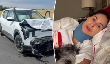 Minnie Driver 'grateful to be alive' after near-fatal car crash
