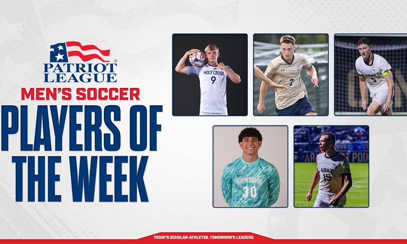 Patriot League Announces Men’s Soccer Players of the Week (8.24.26)