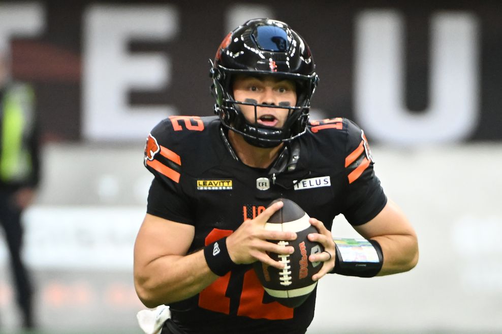 Nathan Rourke BC Lions