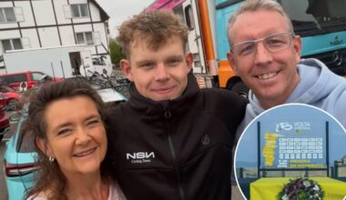 Cyclist's parents share heartbreaking tribute following death from Volta a Portugal crash