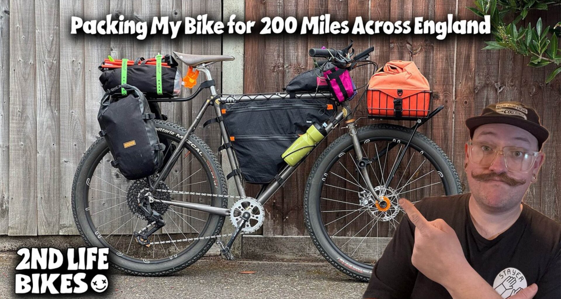 Packing My Bike for 200 Miles Across England (Video)