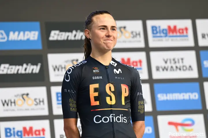 Paula Blasi finished fifth at the Tour de France Femmes