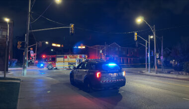 Police searching for driver after woman struck by vehicle in Wallace-Emerson