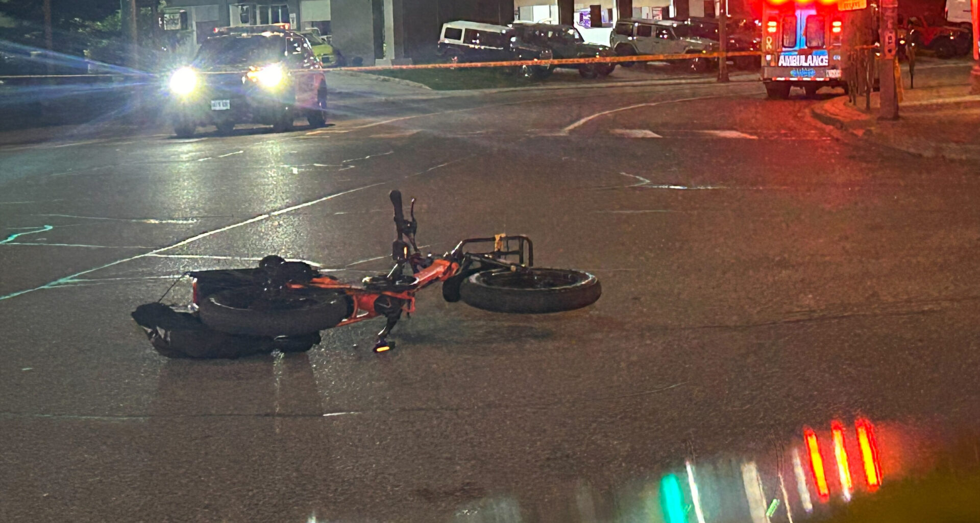 2 injured after pedestrian and e-bike collide near Distillery District