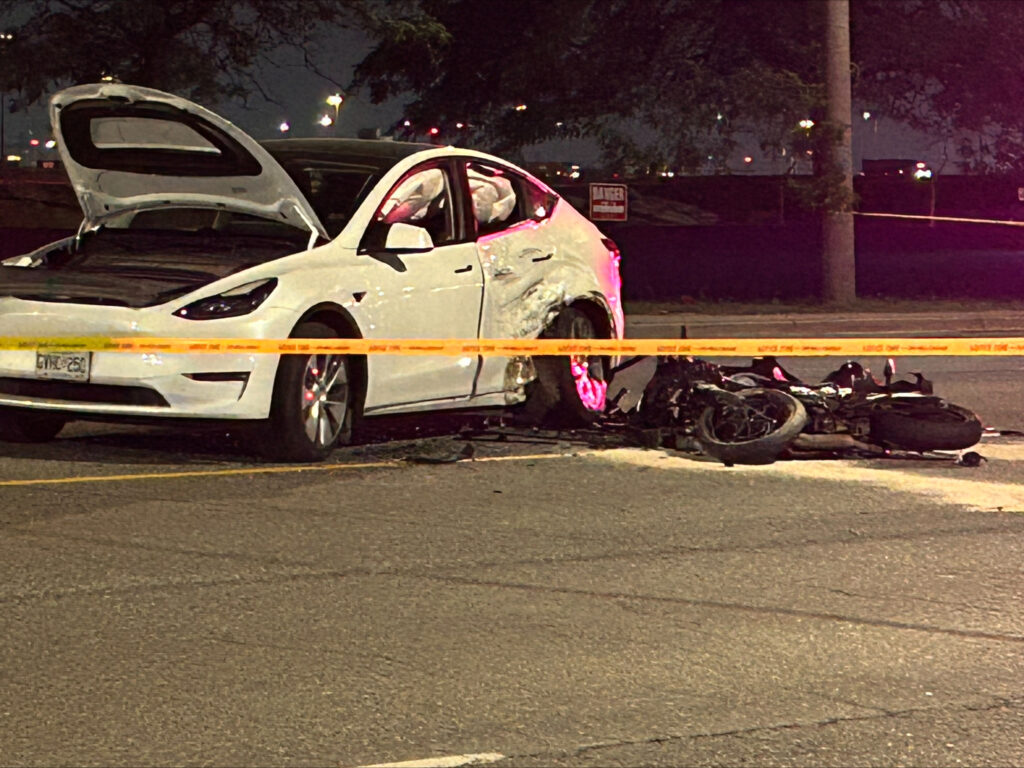 Motorcyclist rushed to hospital after Brampton crash