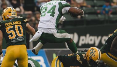 Quali Conley’s rapid ascension helps solve potential running back issue for Roughriders