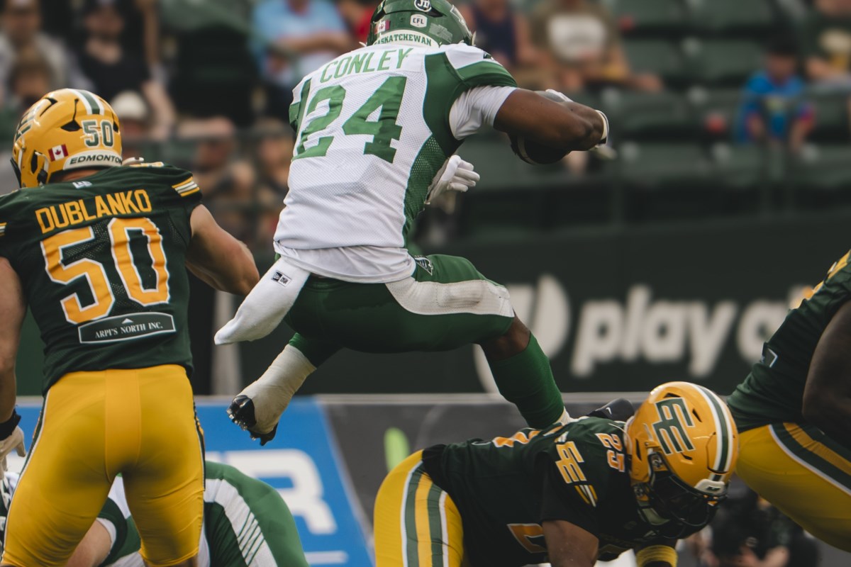 Quali Conley’s rapid ascension helps solve potential running back issue for Roughriders