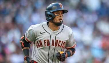 Giants scratch Arraez with cramps minutes before start of game