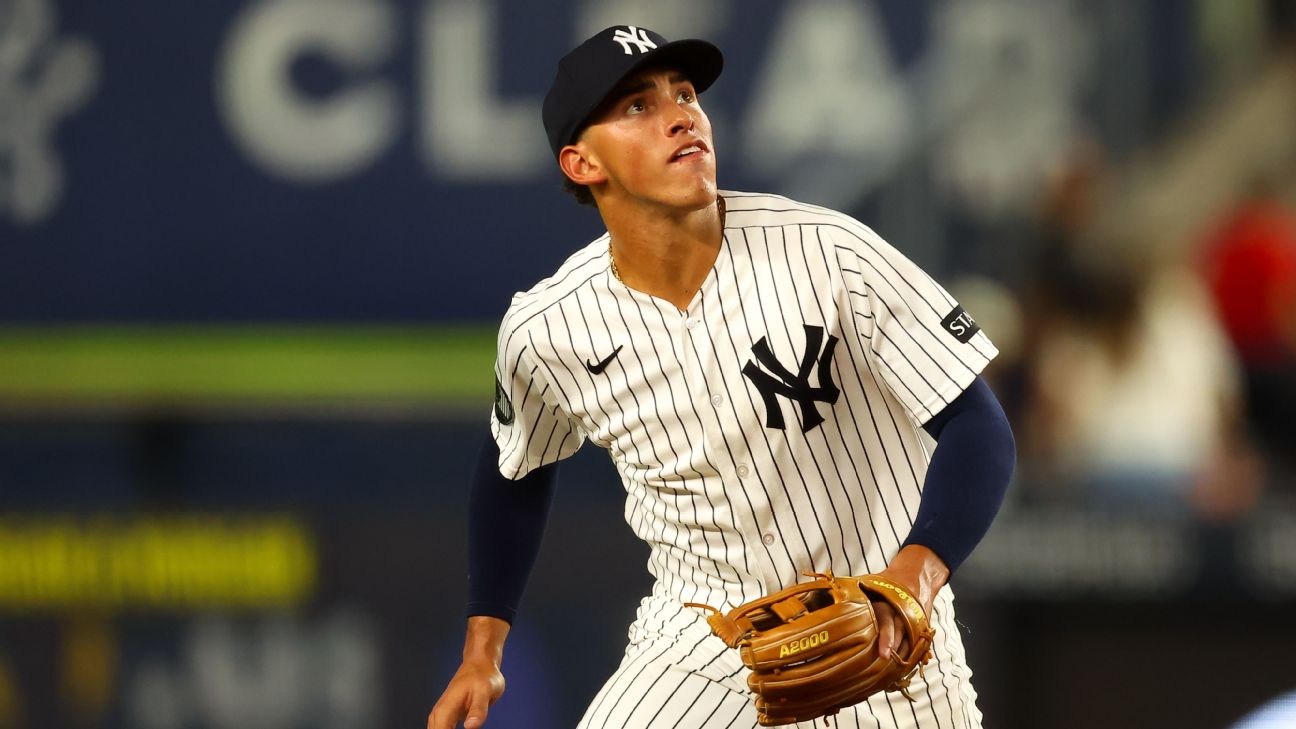 George Lombard Jr. first Yankee with error in 6 straight games since 1921