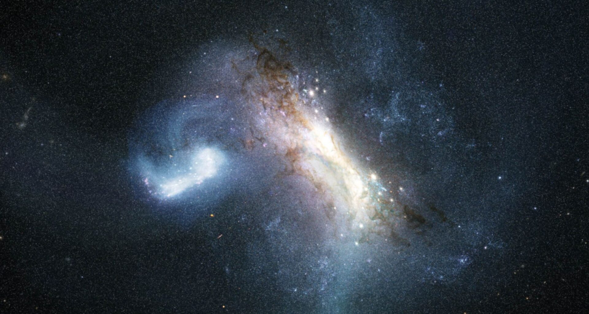 How an ancient collision with another galaxy transformed the Milky Way