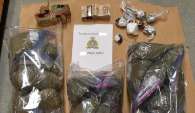 Campbell River RCMP seize crack cocaine, $77K in raid