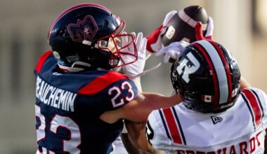 Redblacks fall to 0-10 with one-sided loss to CFL-leading Alouettes