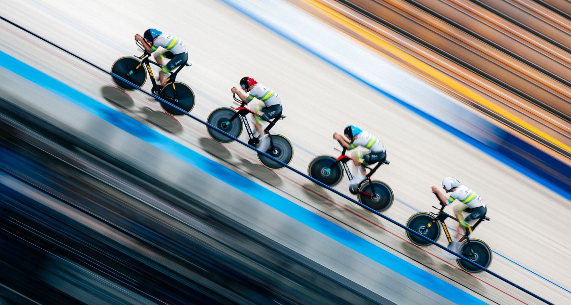 ARA Australian Cycling Team athlete in the women's sprint event.