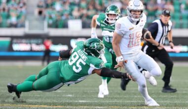 ‘Make sure you learn from it’: Luc Mullinder expects Riders to bounce back from Hamilton loss | 620 CKRM - The Voice of Saskatchewan