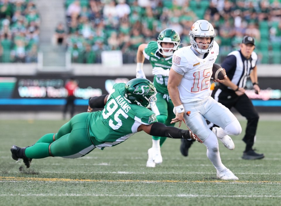 ‘Make sure you learn from it’: Luc Mullinder expects Riders to bounce back from Hamilton loss | 620 CKRM - The Voice of Saskatchewan