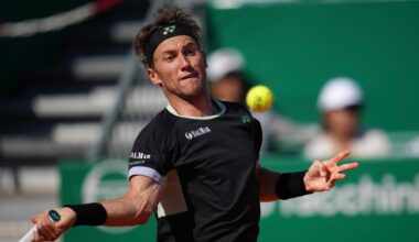 Casper Ruud withdraws from US Open with back injury