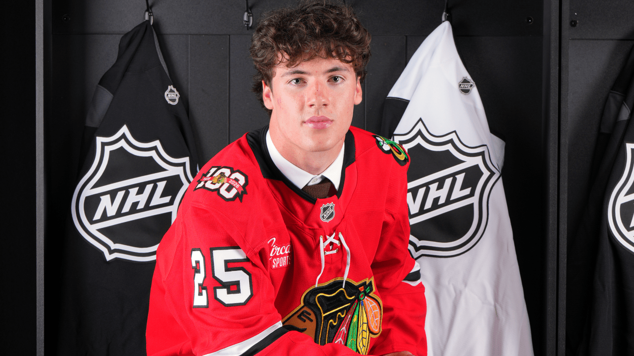 West 'all hockey now' for Blackhawks after Minnesota H.S. football crown