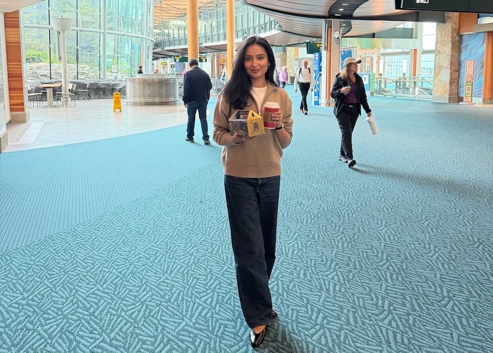 YVR staff delight traveller with Tim Hortons coffee surprise