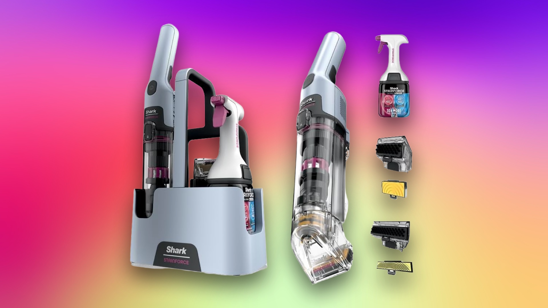 Shark StainForce cordless stain remover