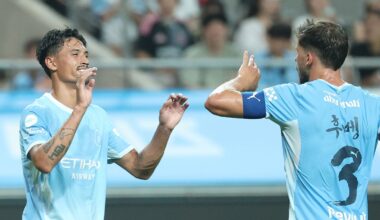 Tijjani Reijnders (left) impressed in Man City's pre-season win over the K-League All Stars