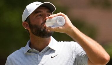 Scottie Scheffler holds a two-shot lead over Sam Burns and Sungjae Im going into the final day of the FedEx St Jude Championship