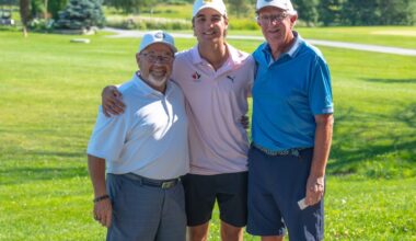 'He's amazing': Orillia golfer feted before heading off to Michigan