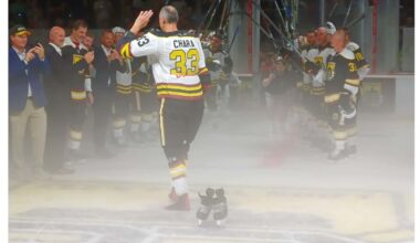 'Zee's Final Shift' brings Chara back to ice for tribute game