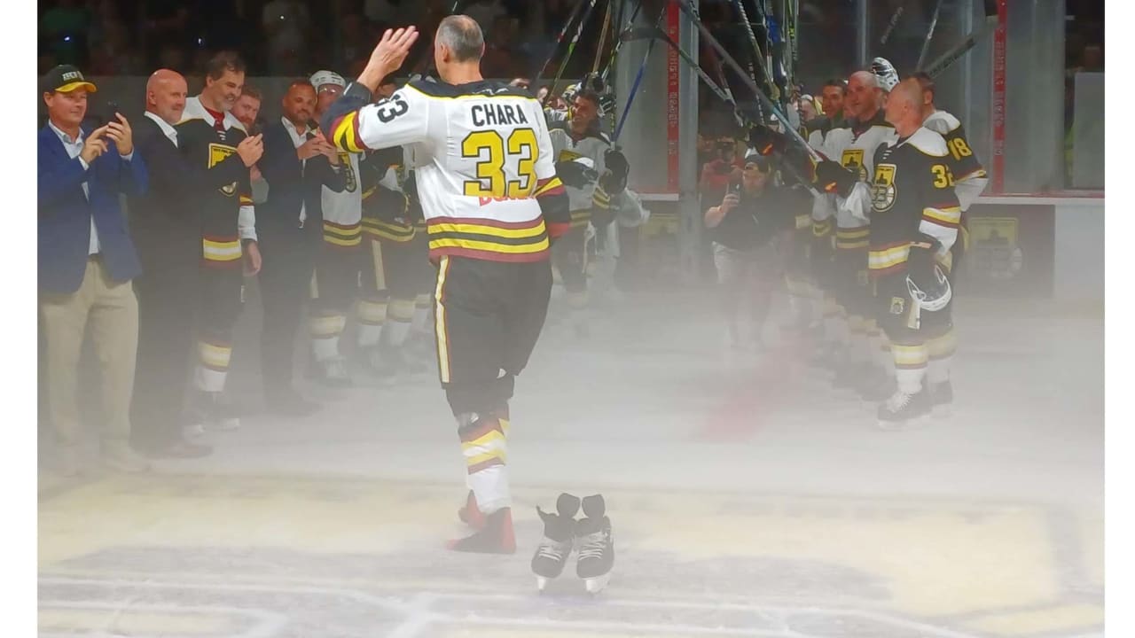 'Zee's Final Shift' brings Chara back to ice for tribute game