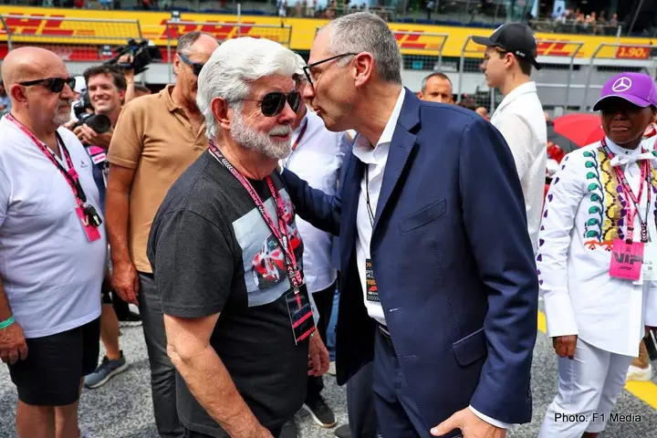 Stefano-Domenicali-George-Lucas-Hungary-2026