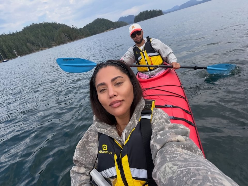 NBA star Stephen Curry shares vacay pics near Vancouver BC