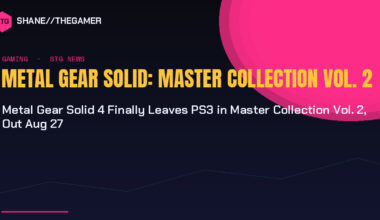 Metal Gear Solid 4 Finally Leaves PS3 in Master Collection Vol. 2, Out Aug 27