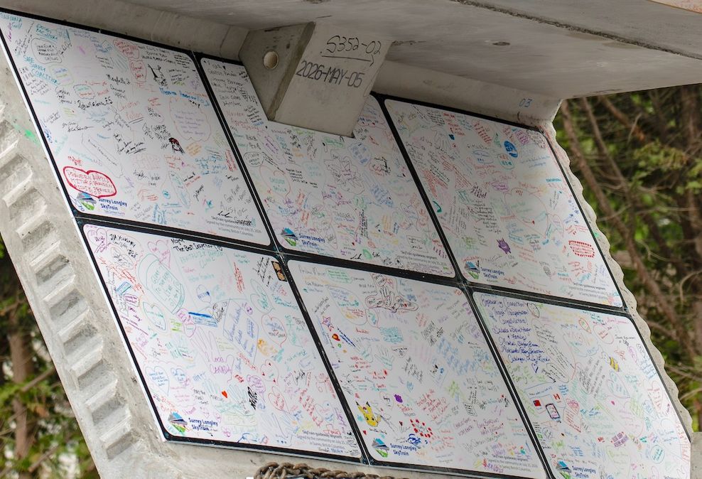 surrey langley skytrain construction time capsule signatures july 28 2026