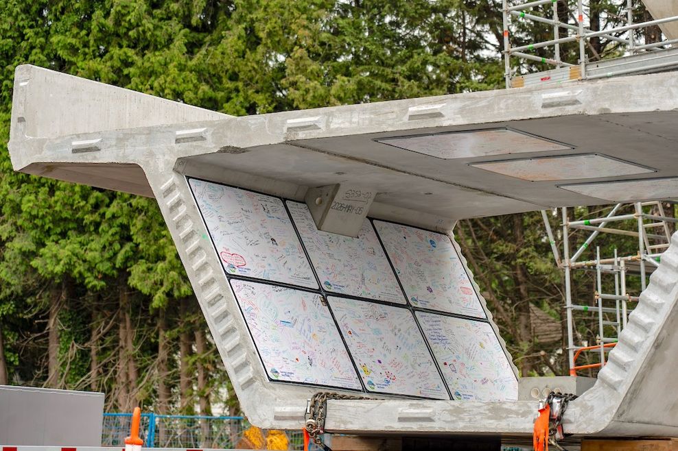 surrey langley skytrain construction time capsule signatures july 28 2026