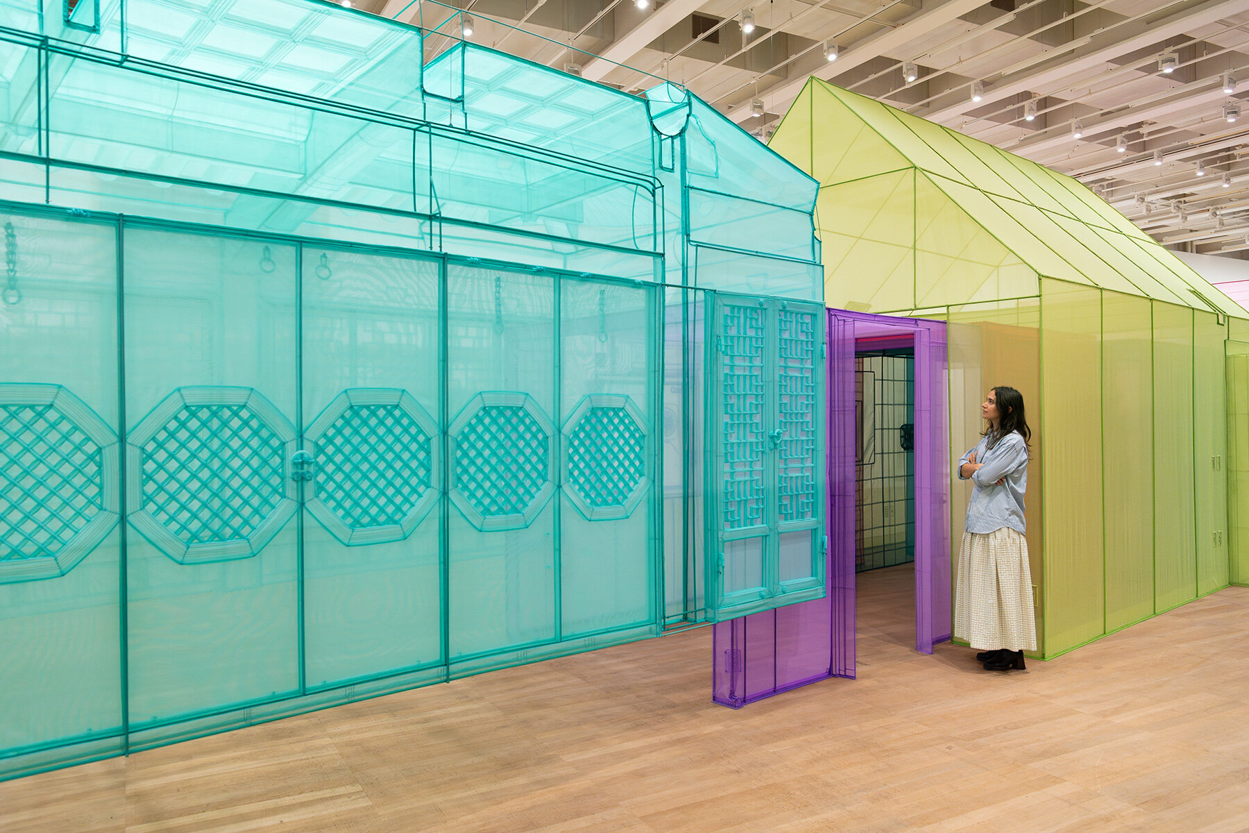what do ho suh's fabric houses reveal about architecture after permanence - 1