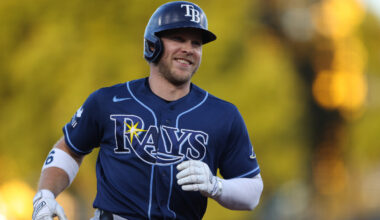 Taylor Walls homers from each side of the plate to make Rays history