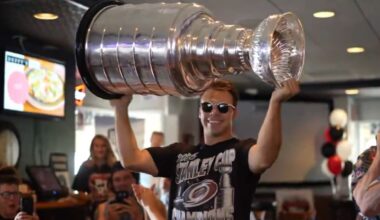 Stankoven brings Stanley Cup to former school, hometown hospital