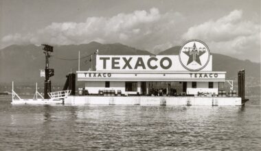 What is up with the floating gas stations in Vancouver?