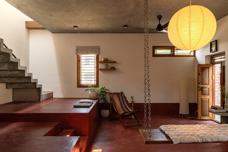 The Threshold House / Madras Spaces - Interior Photography, Wood, Lighting