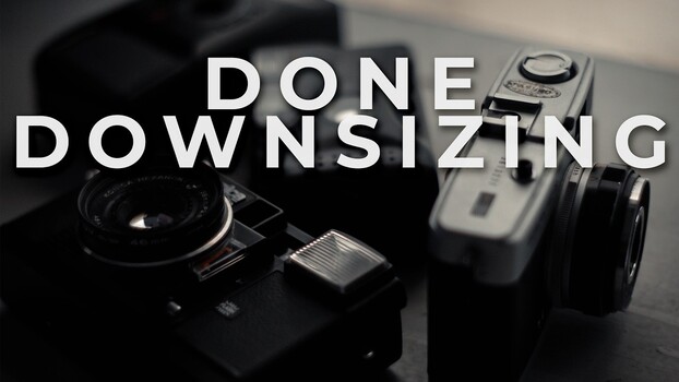 Down to Four Cameras: A Case for Owning Less