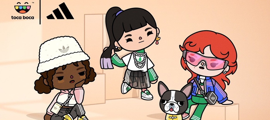 Toca Boca and adidas get tween girls moving