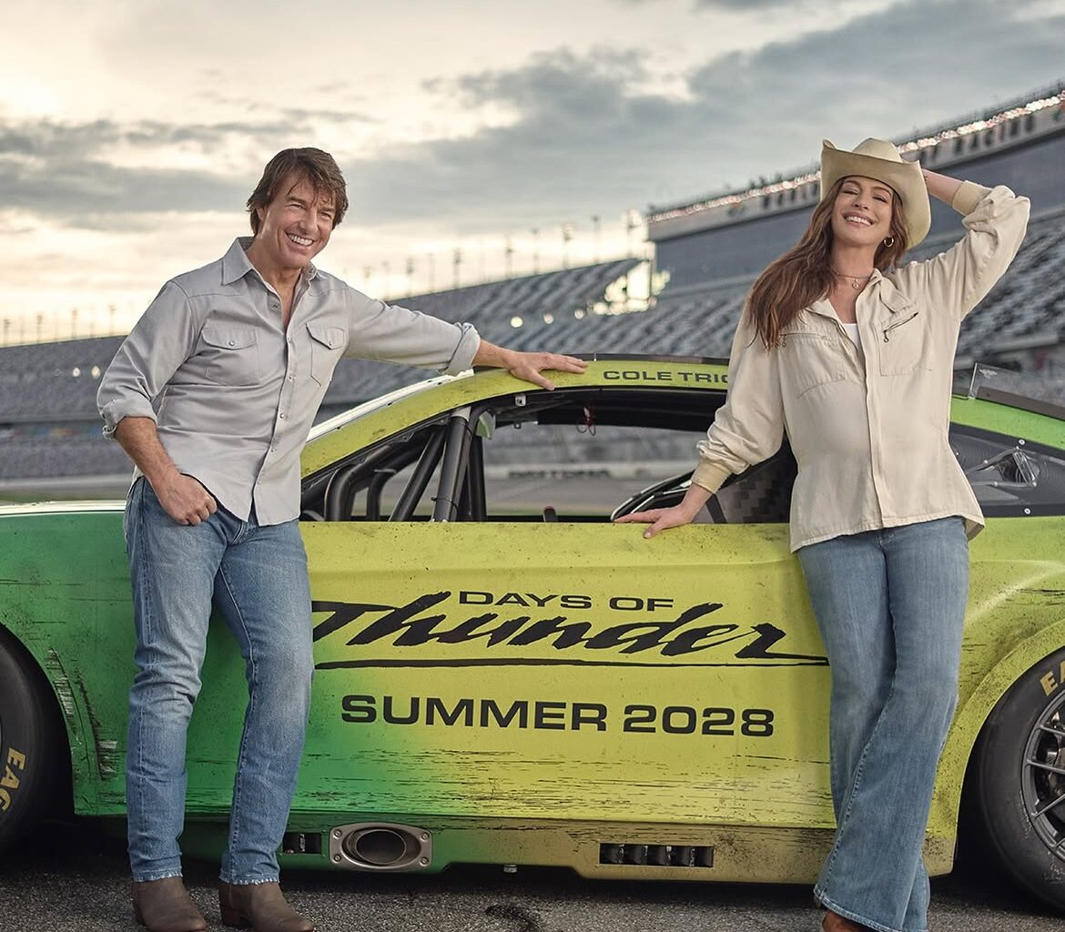 Tom Cruise and Anne Hathaway confirmed for Days of Thunder 2, out on June 2, 2028