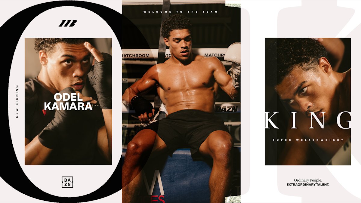 Matchroom Boxing signs Team GB standout Odel Kamara