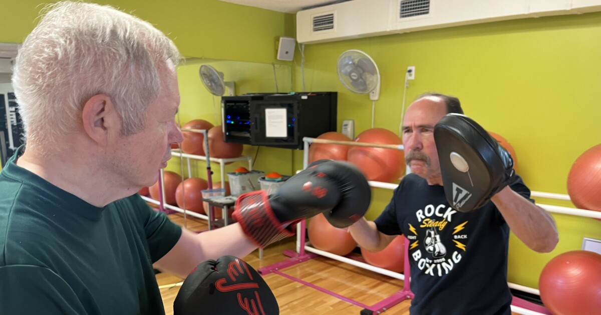 Boxing Out Parkinson's: Norfolk YMCA class punches back at devastating diagnosis