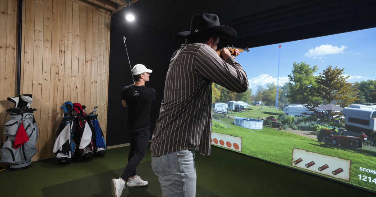AboutGolf: Launches Golf ‘N’ Skeet, a multi-role golf simulator game