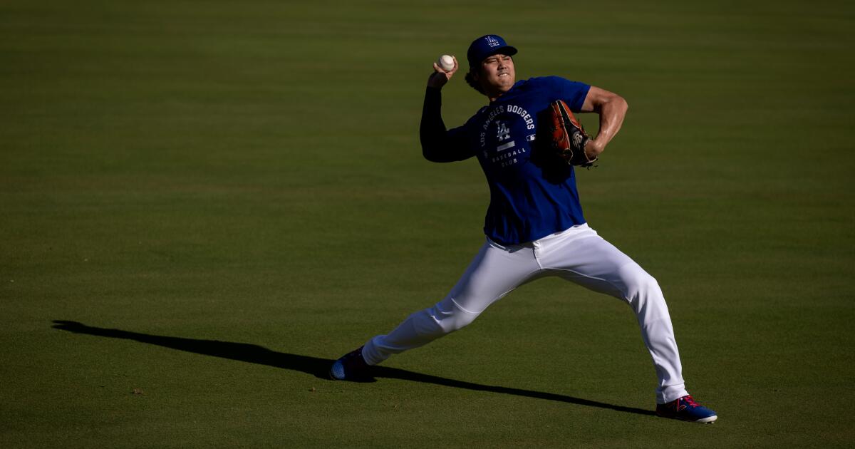 Shohei Ohtani takes an important step in push to pitch for Dodgers