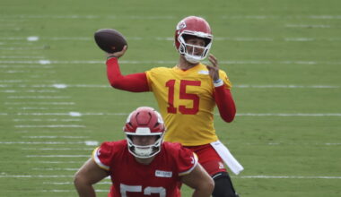 Andy Reid: Patrick Mahomes sure looks sharp out there