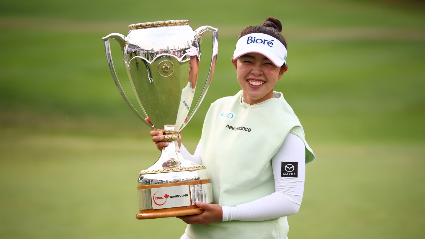 Miyu Yamashita matches LPGA Tour’s 72-hole scoring record in 9-stroke victory in Edmonton