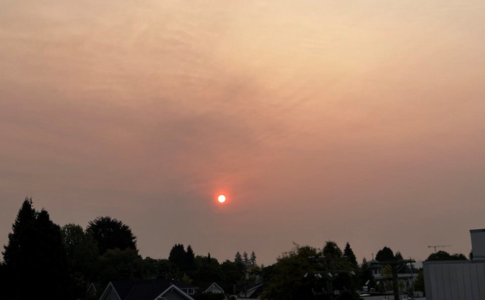 Is there an air quality advisory for Metro Vancouver?