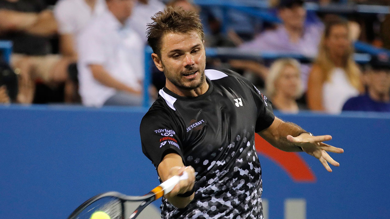 Jakub Mensik, of the Czech Republic, right celebrates with Karolina Muchova, of the Czech Republic, after they won the mixed doubles final match against Belinda Bencic, of Switzerland, and Flavio Cobolli, of Italy, at the U.S. Open tennis championships Wednesday, Aug. 26, 2026, in New York. (Frank Franklin II/AP)