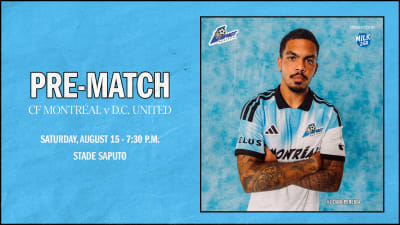 CF Montréal hosts D.C. United in a retro-themed match Saturday night at Stade Saputo